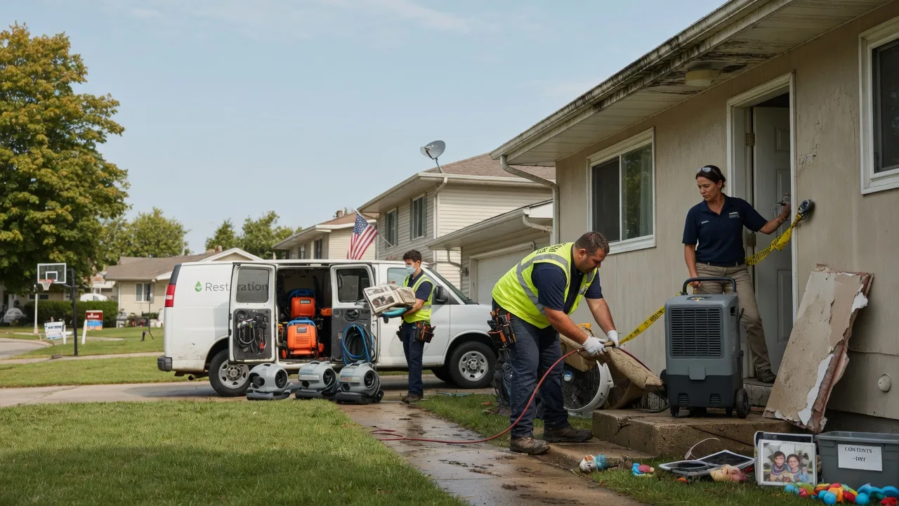 Water Damage Restoration in Cunningham, KS near me